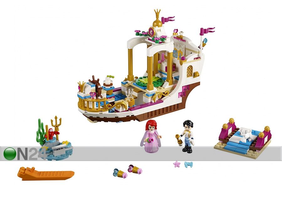 Arieli kuninglik pidustuste laev LEGO Disney suurendatud