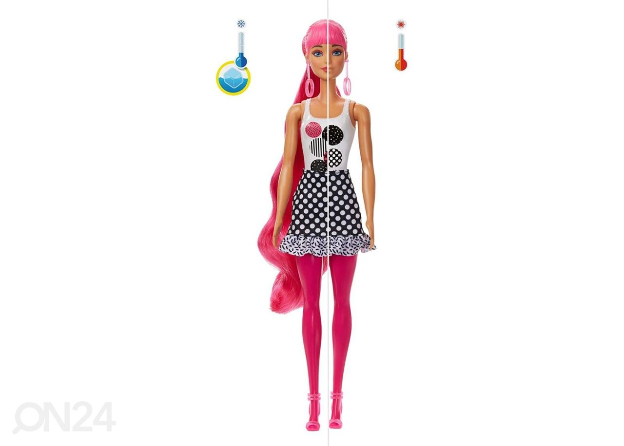 Barbie Color Reveal värvimustri üllatusnukk suurendatud