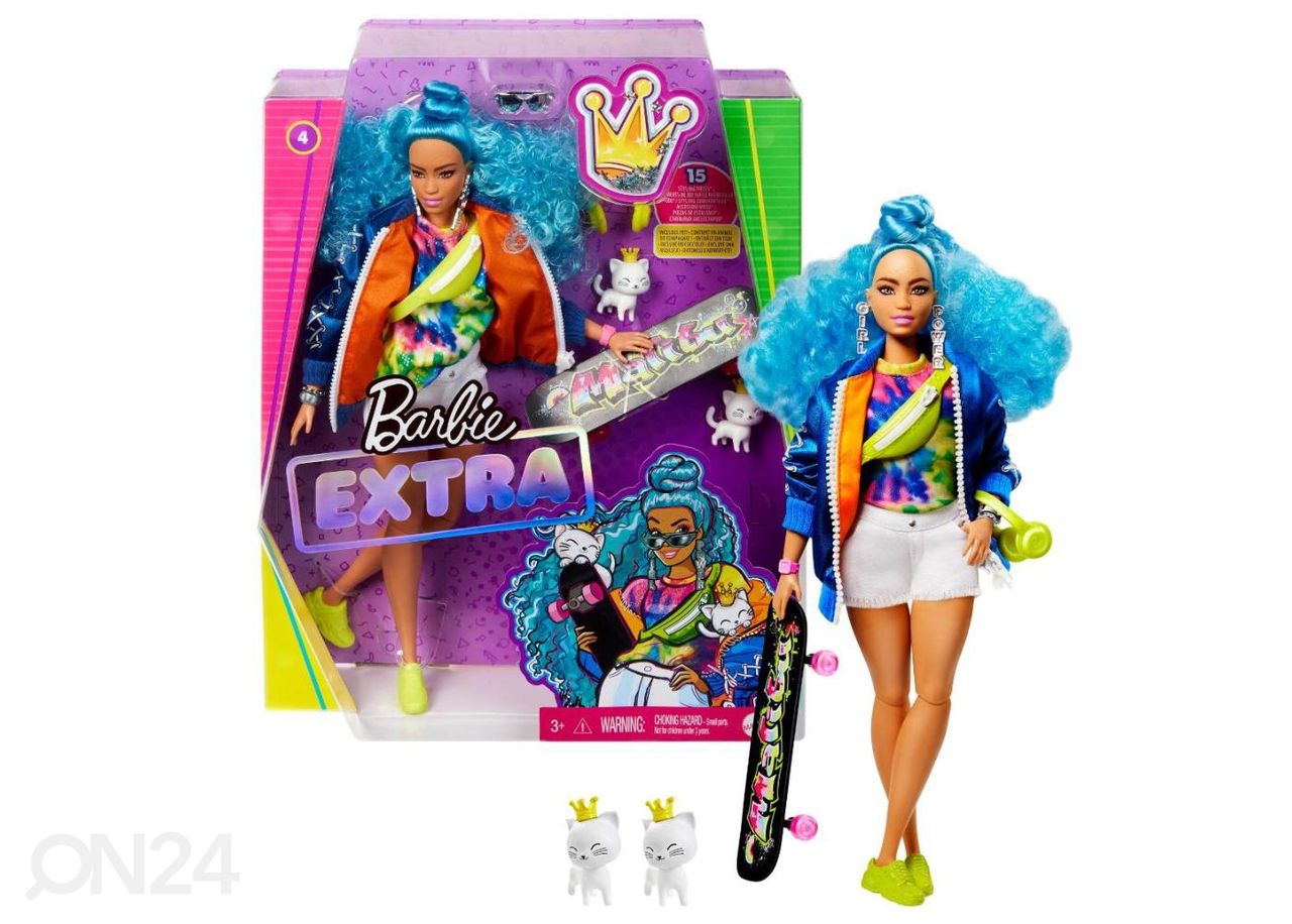 Barbie® Ekstra Sinised lokid suurendatud
