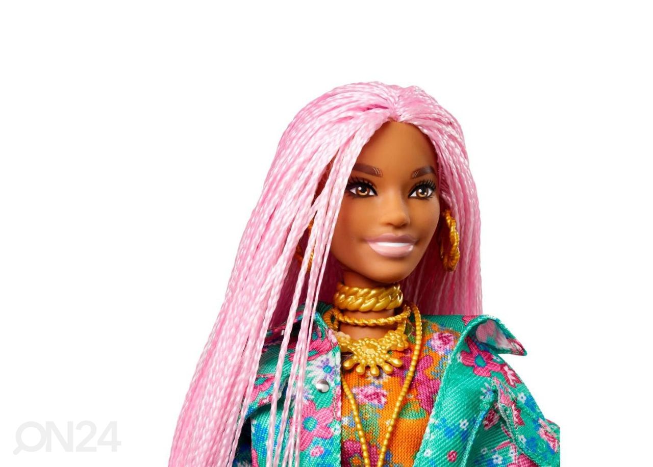 Barbie Extra nukk Pink Braids suurendatud