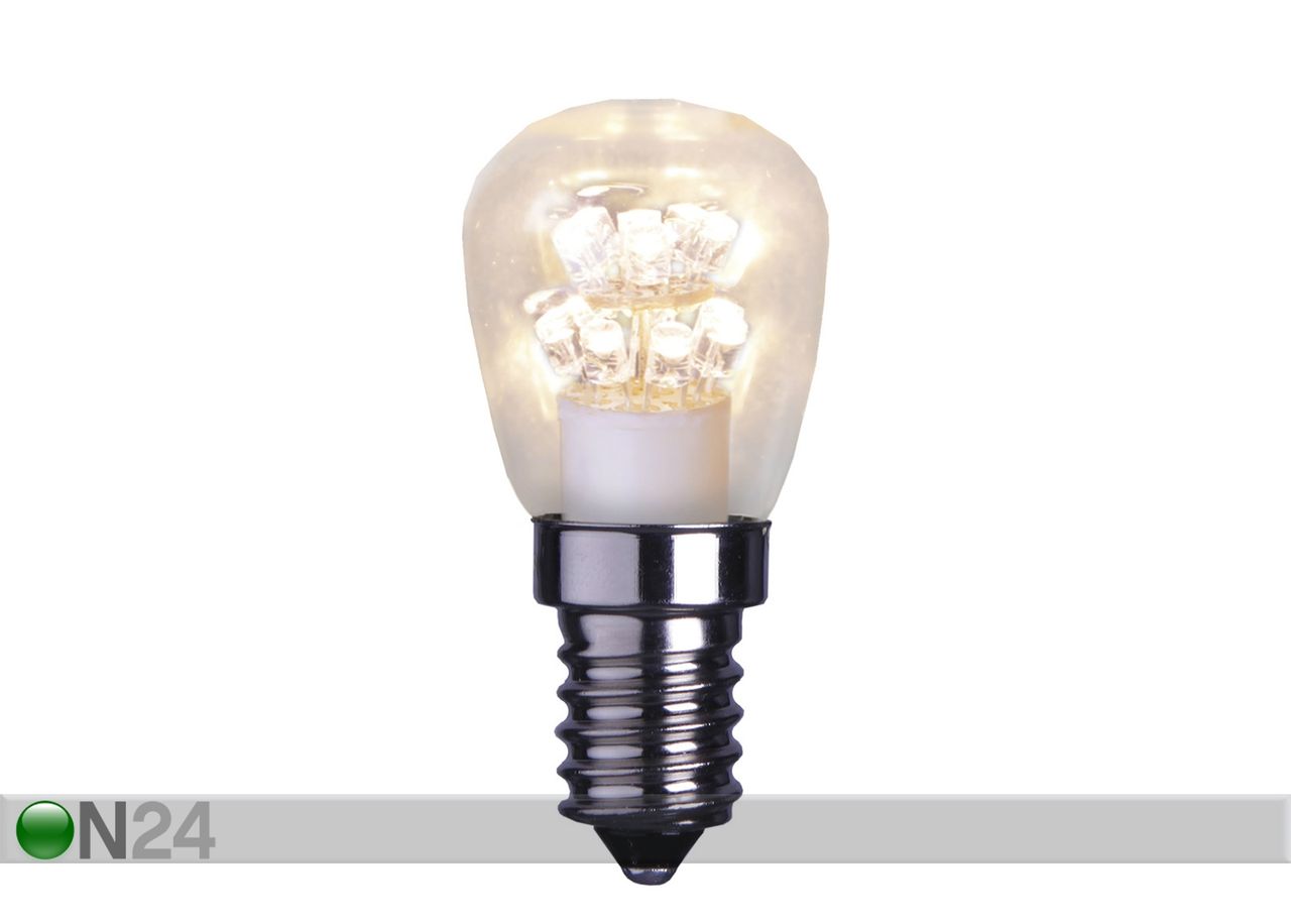 Dekoratiivne LED elektripirn E14 0,7 W suurendatud