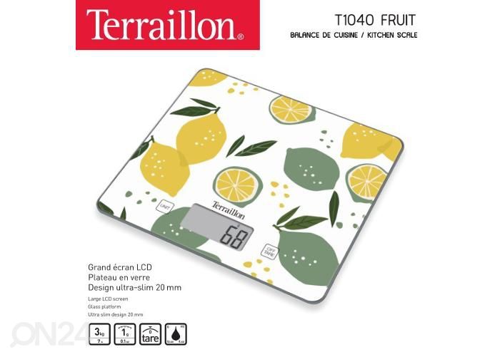Digitaalne köögikaal Terraillon Fruit Lemon suurendatud