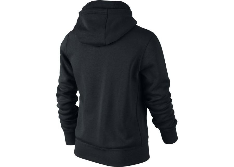 Dressipluus lastele Nike Brushed Fleece Full-Zip Hoodie Junior 619069-010 suurendatud