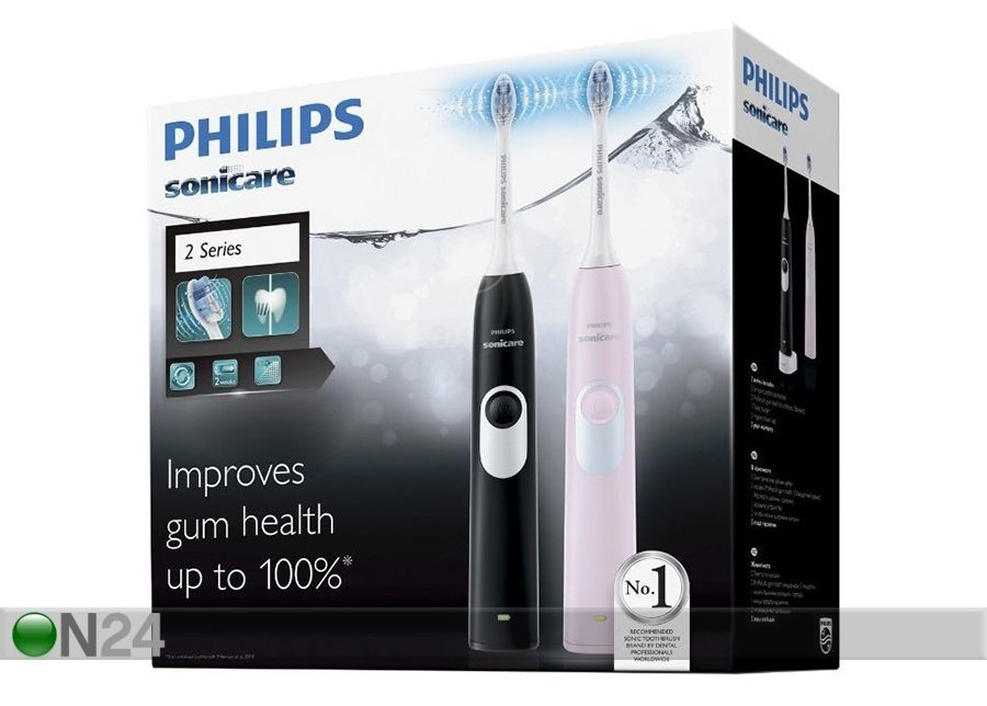 Elektriline hambahari Philips Sonicare 2 Series gum health suurendatud