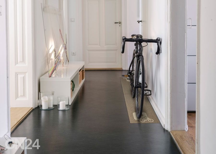 Esikumatt Bike Parking taupe 40x190 cm suurendatud