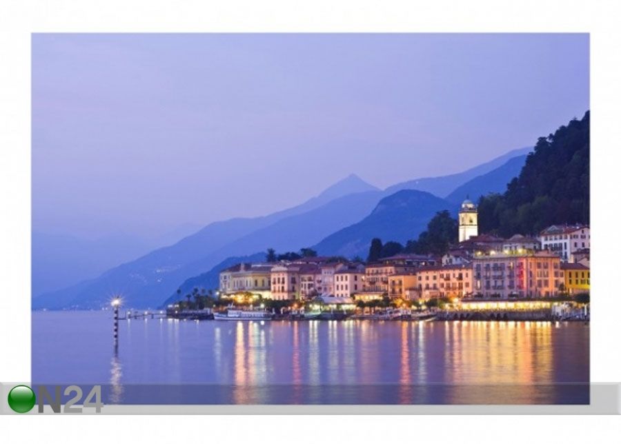 Fliis fototapeet Bellagio on Lake Como suurendatud