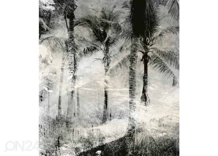 Fliis fototapeet Palm Trees Abstract 225x250 cm suurendatud