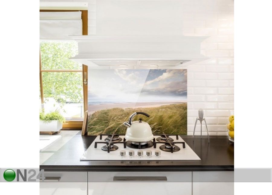 Fotoklaas, köögi tagasein Dunes Dream 1, 40x60 cm suurendatud