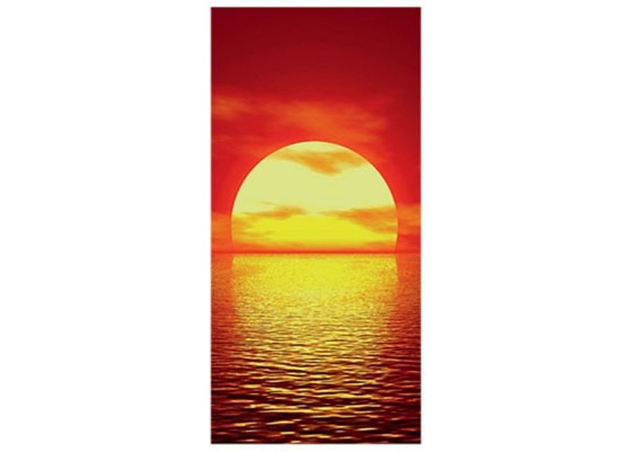 Fototapeet Red Sunset 100x210cm suurendatud