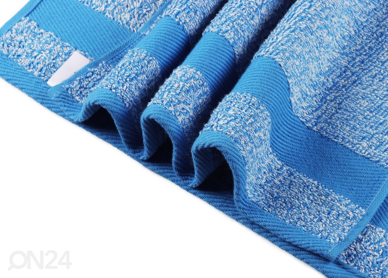 Froteerätikute komplekt Melange sinine, 3 tk suurendatud
