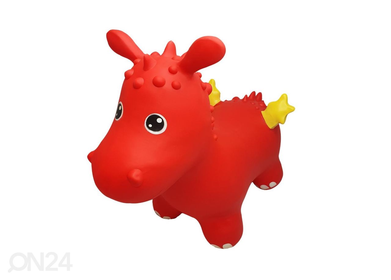 Gerardo's Toys Jumpy hüppeloom Draakon, punane suurendatud