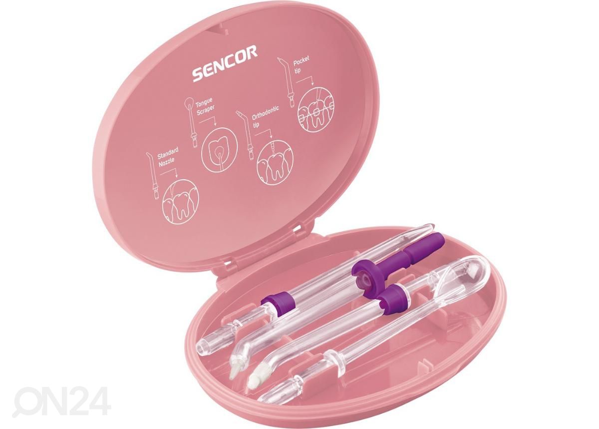 Hambavahede puhastaja Sencor, roosa suurendatud
