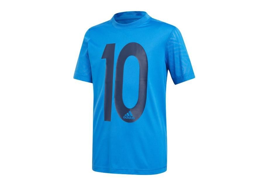 Jalgpallisärk lastele adidas Messi Icon Jersey T-shirt JR DV1317 suurendatud