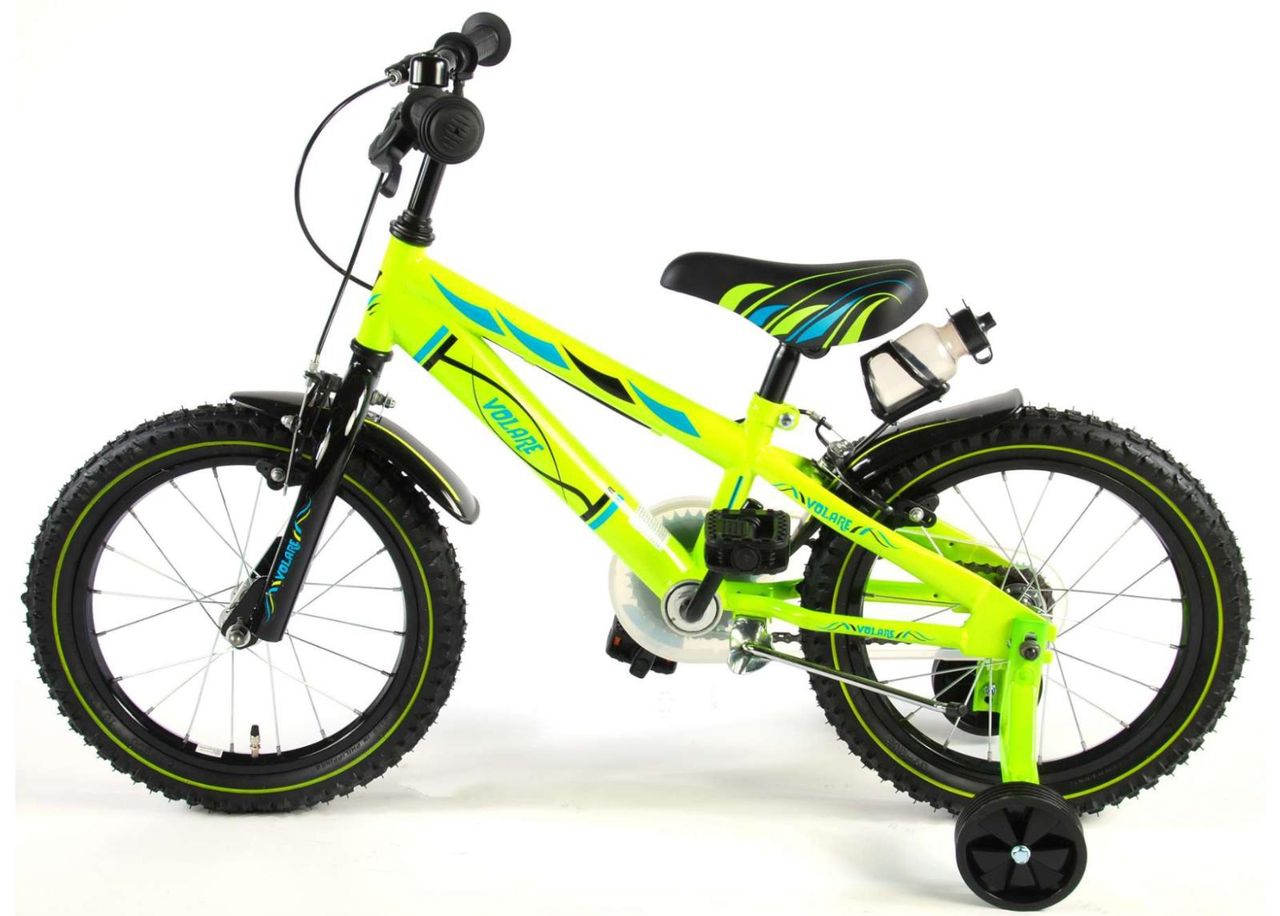 Jalgratas lastele Electric Green 16 Volare suurendatud