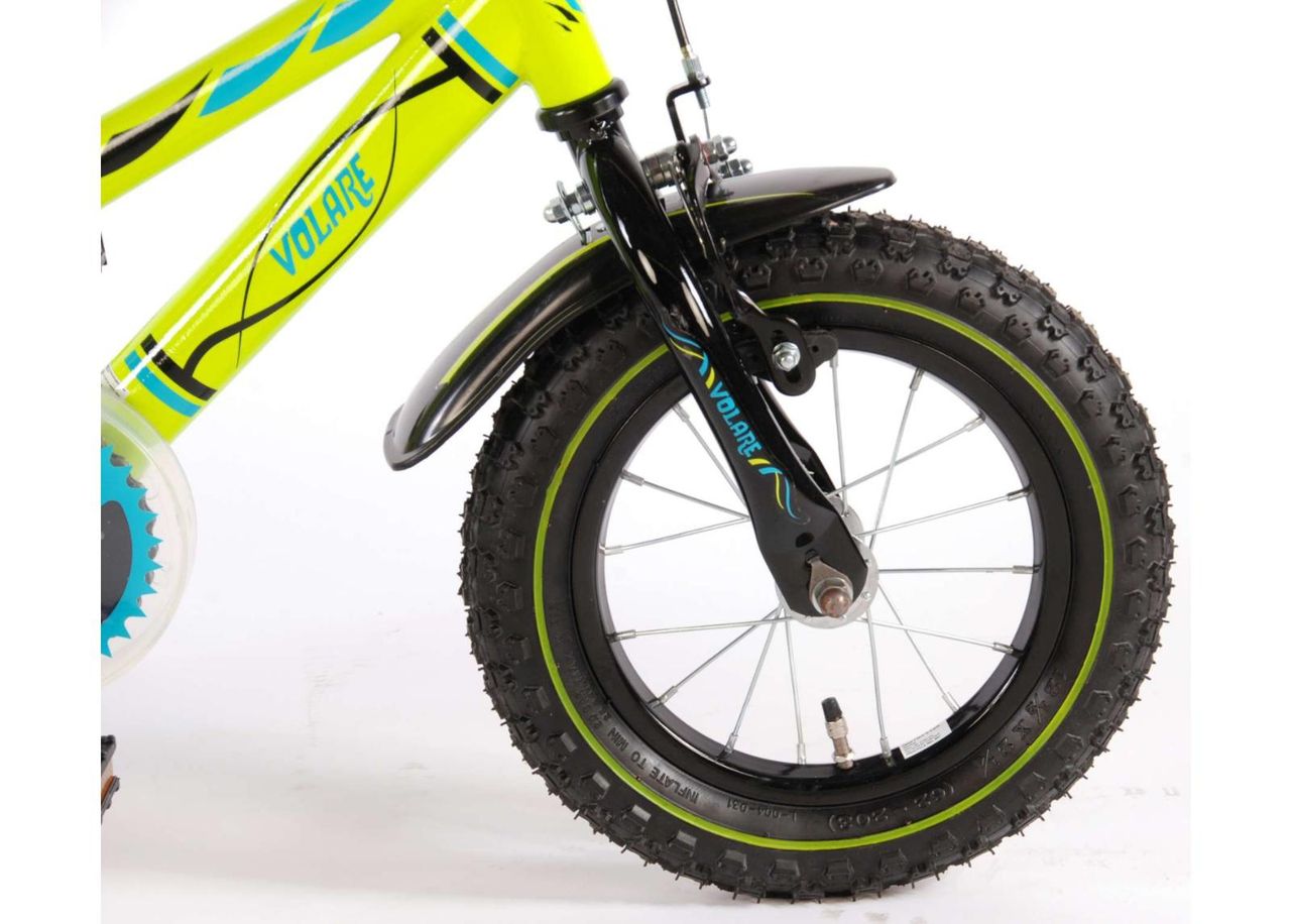Jalgratas lastele Electric roheline 12 tolli Yipeeh suurendatud