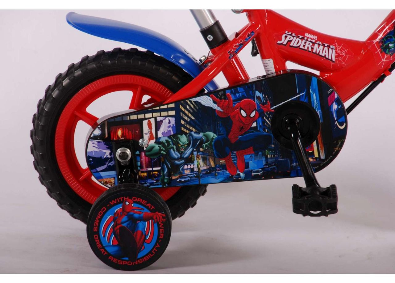 Jalgratas väikelastele Ultimate SpiderMan 10 tolli Volare suurendatud