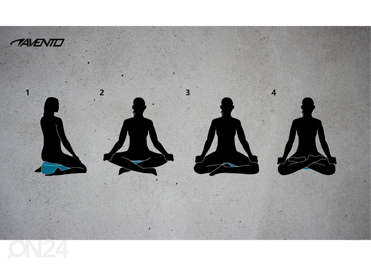 Jooga/meditatsiooni padi Avento 30x30 cm suurendatud