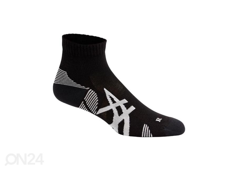 Jooksusokkide komplekt Asics 2PPK Cushioning Sock 3013A238-100 suurendatud