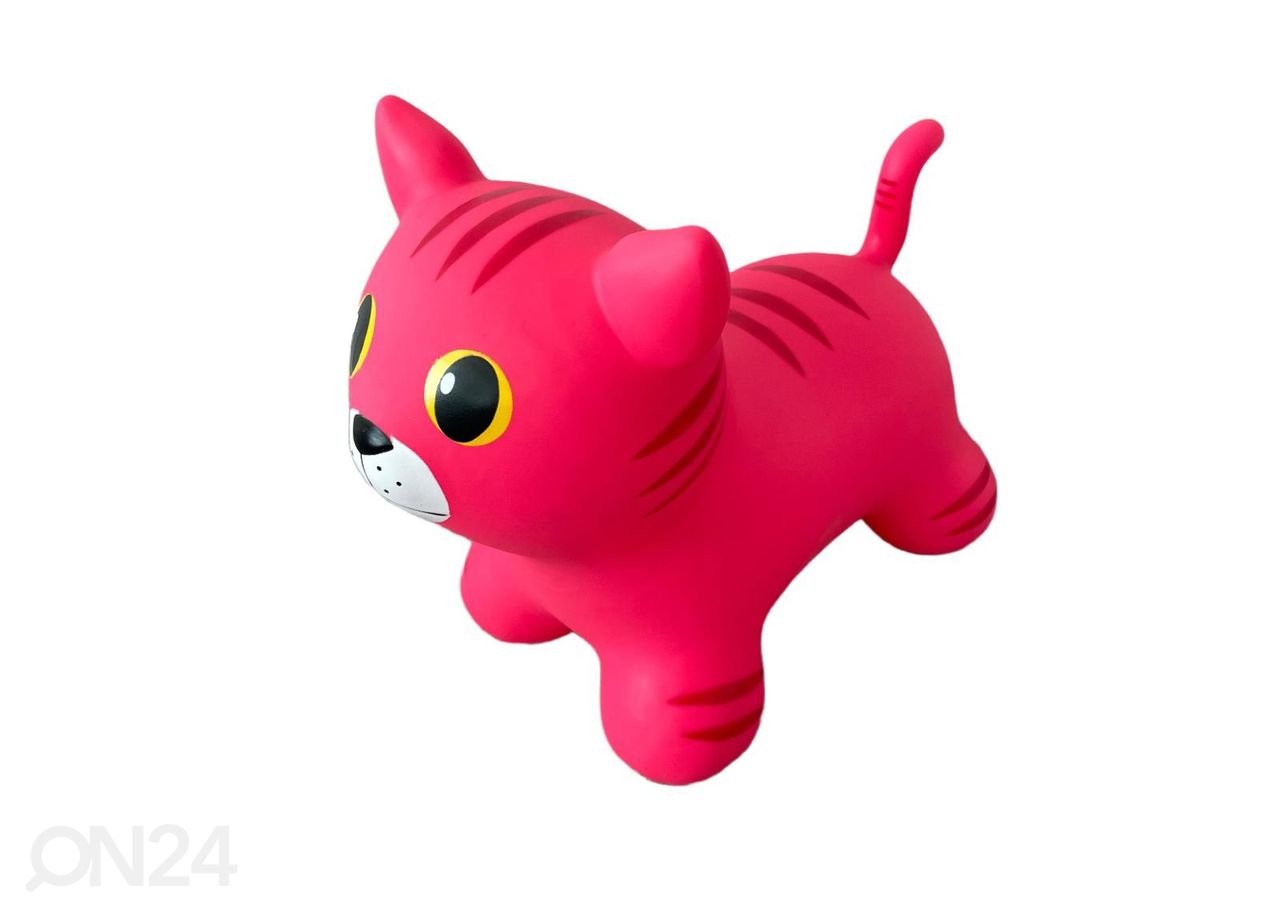 Jumpy hüppeloom Kass roosa Gerardo's Toys suurendatud