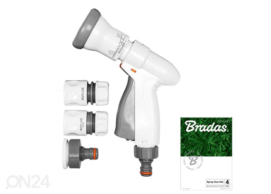 Kastmispüstoli komplekt Bradas Super Spray suurendatud