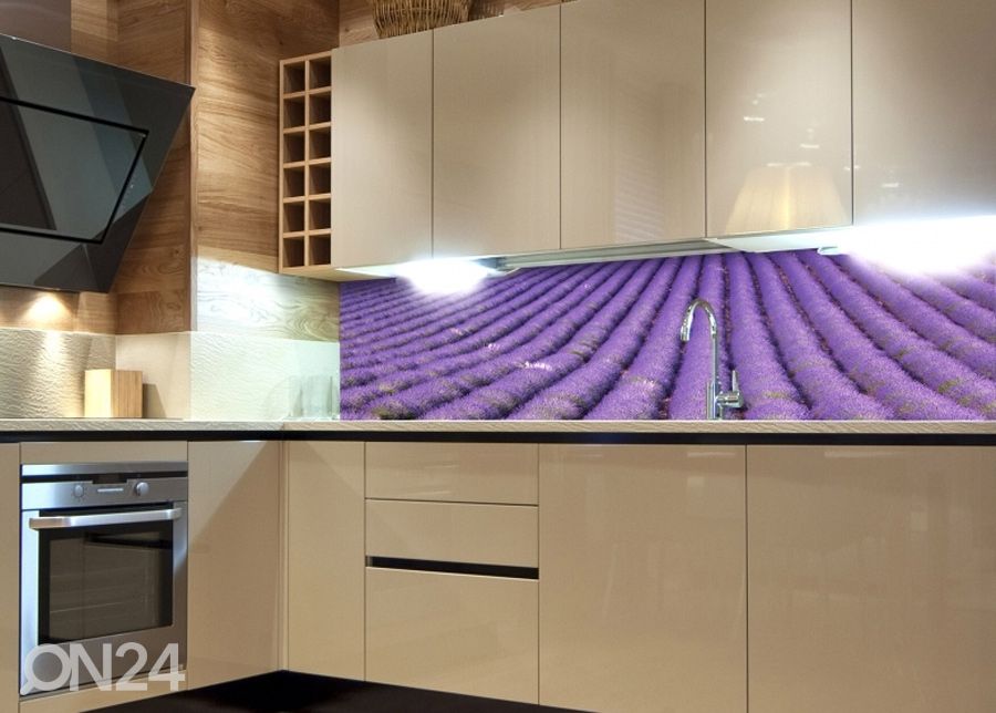 Köögi tagasein Lavender field 180x60 cm suurendatud