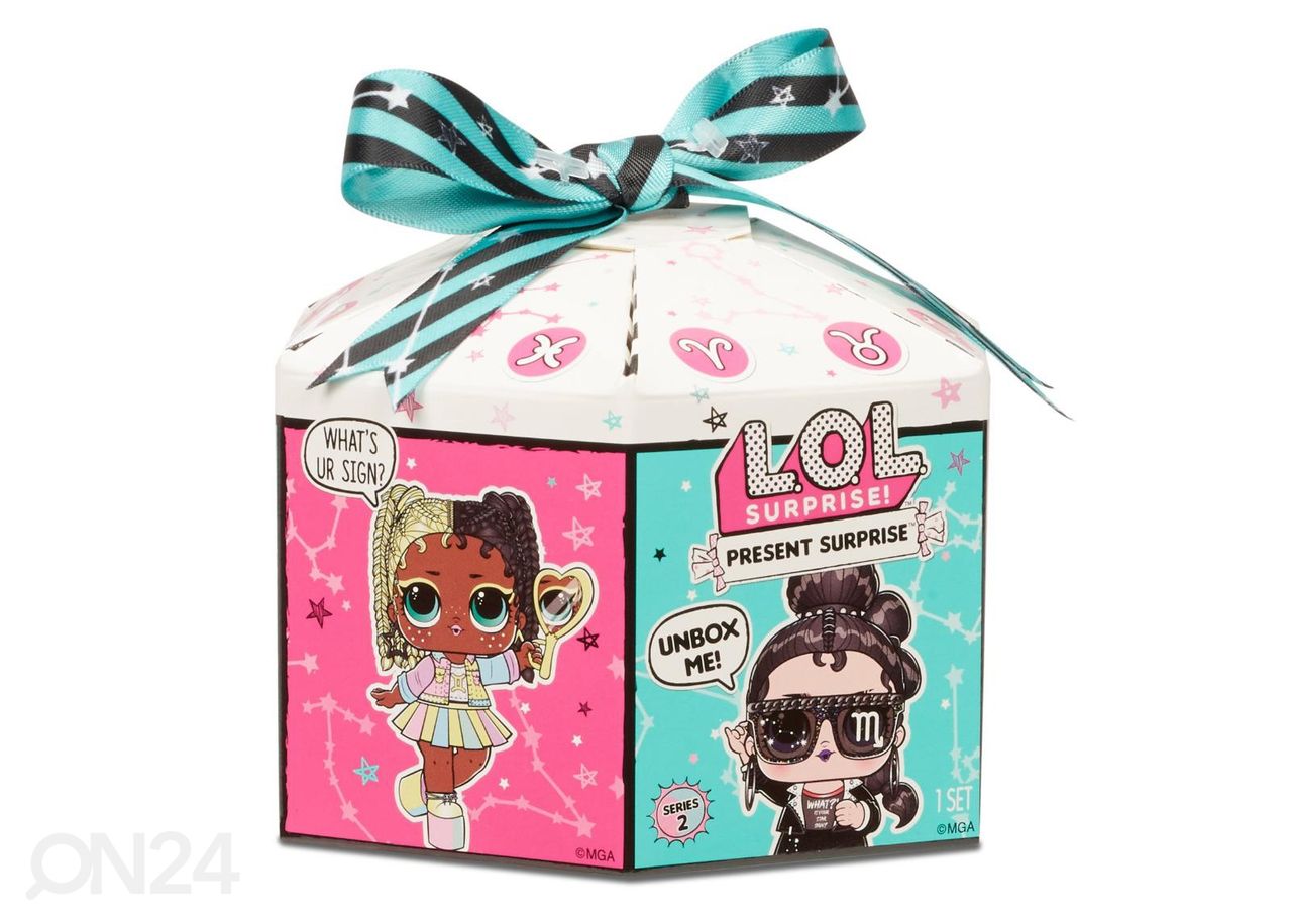 L.O.L. Suprise Present nukk Zodiak suurendatud