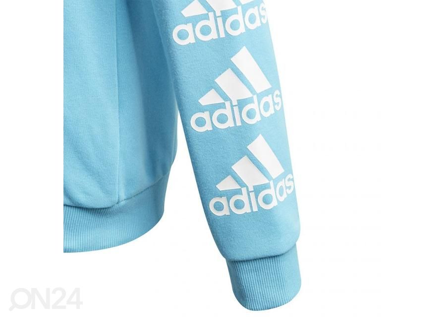 Laste dressipluus Adidas Must Haves Bos Full Zip Hoodies Jr GE0943 suurendatud