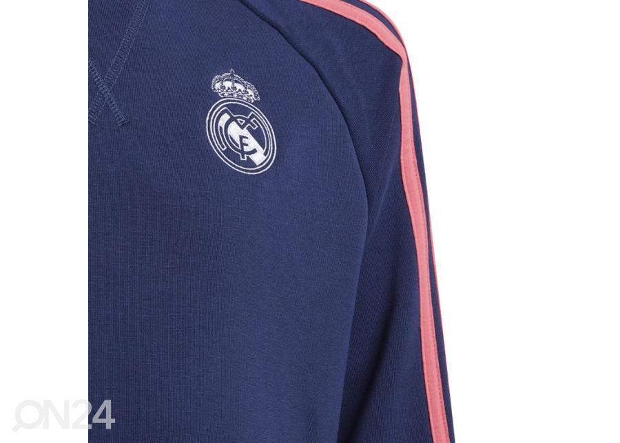 Laste dressipluus Adidas Real Madrid CRSWT Jr GH9991 suurendatud