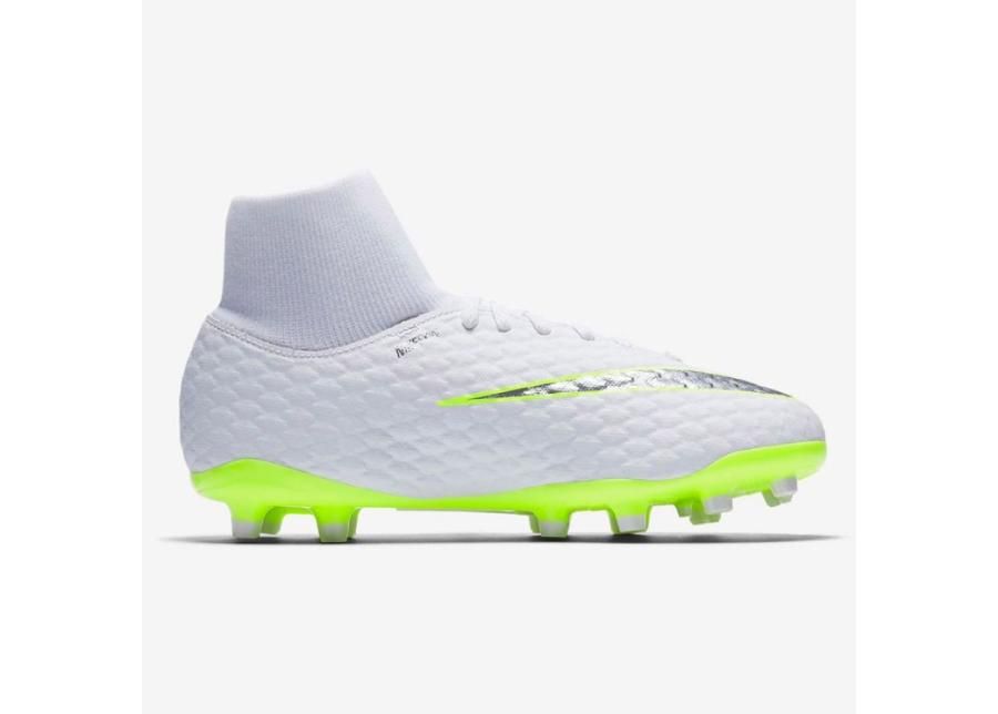 Laste jalgpallijalatsid Nike hypervenom Phantom 3 Academy DF FG Jr AH7287-107 suurendatud