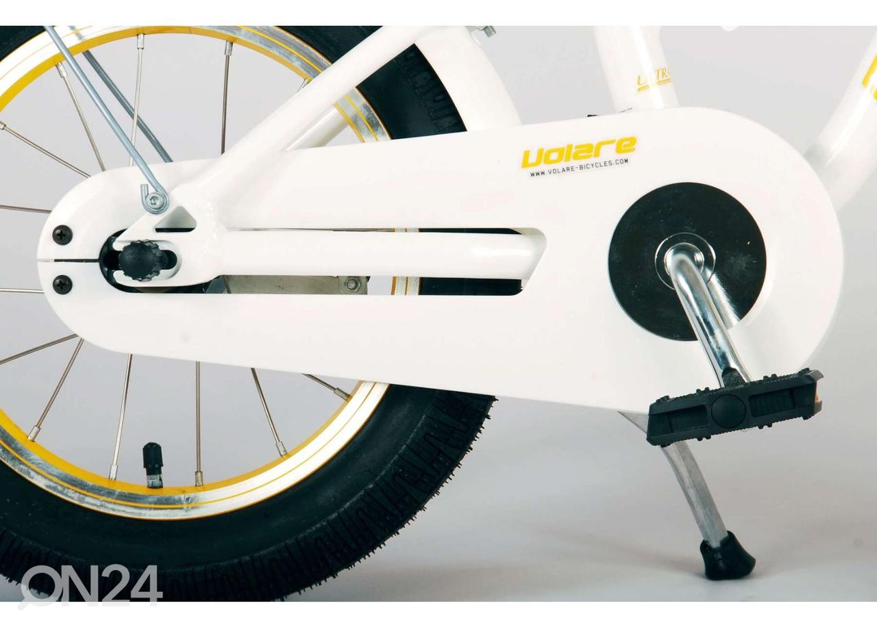 Laste jalgratas 14 tolli Volare Miracle Cruiser valge suurendatud