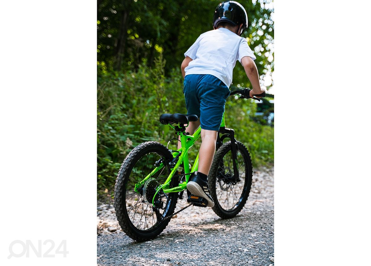 Laste jalgratas 20 tolli Huffy Extent roheline suurendatud
