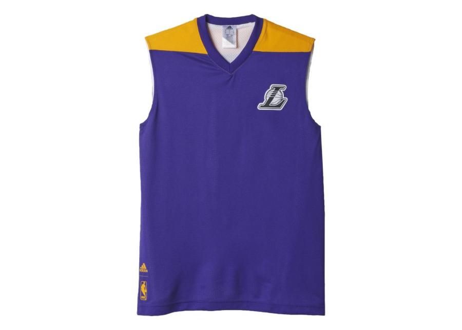Laste kahepoolne korvpallisärk adidas Los Angeles Lakers Y Summer Run Junior AO2167 suurendatud