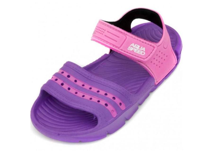 Laste sandaalid Aqua-speed Noli lilla/roosa suurendatud