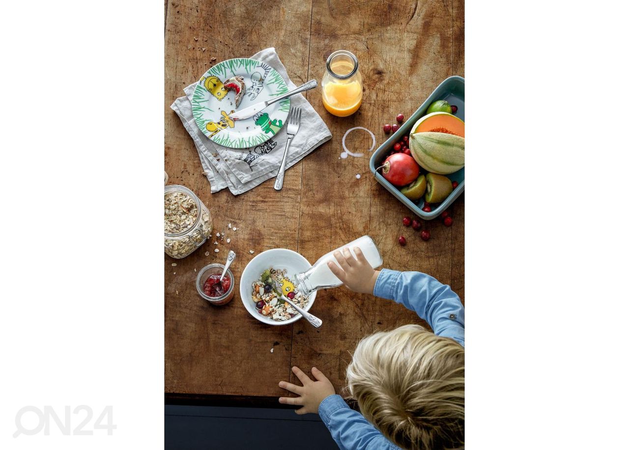 Laste söögiriistade komplekt WMF Safari 4-osaline suurendatud