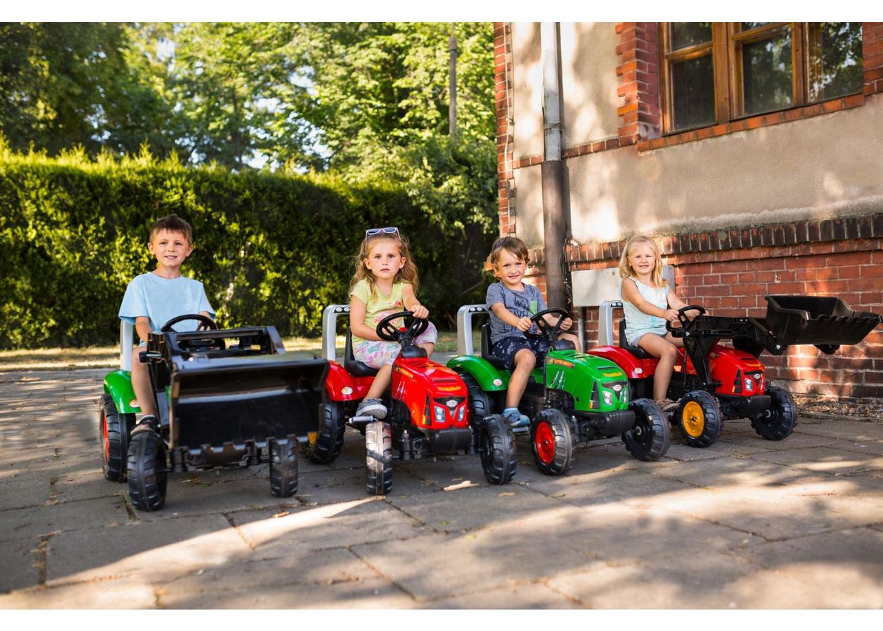 Laste traktor Supercharger suurendatud