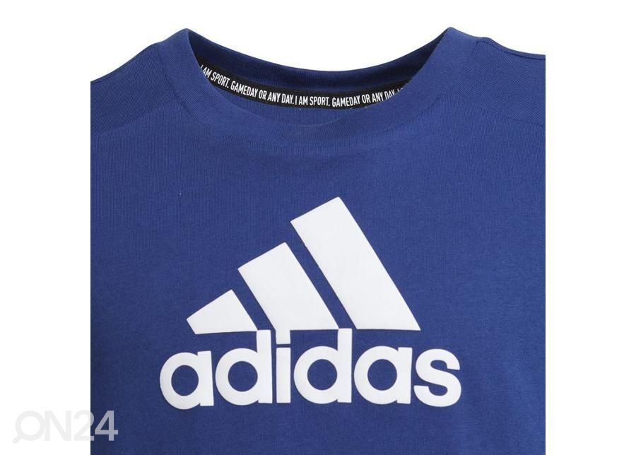 Laste vabaajasärk Adidas Logo Tee suurendatud