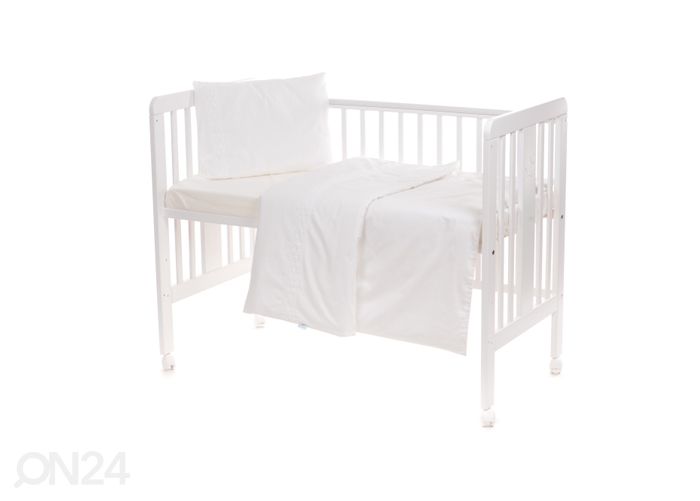 Laste voodipesukomplekt pitsiga 110x140 cm suurendatud