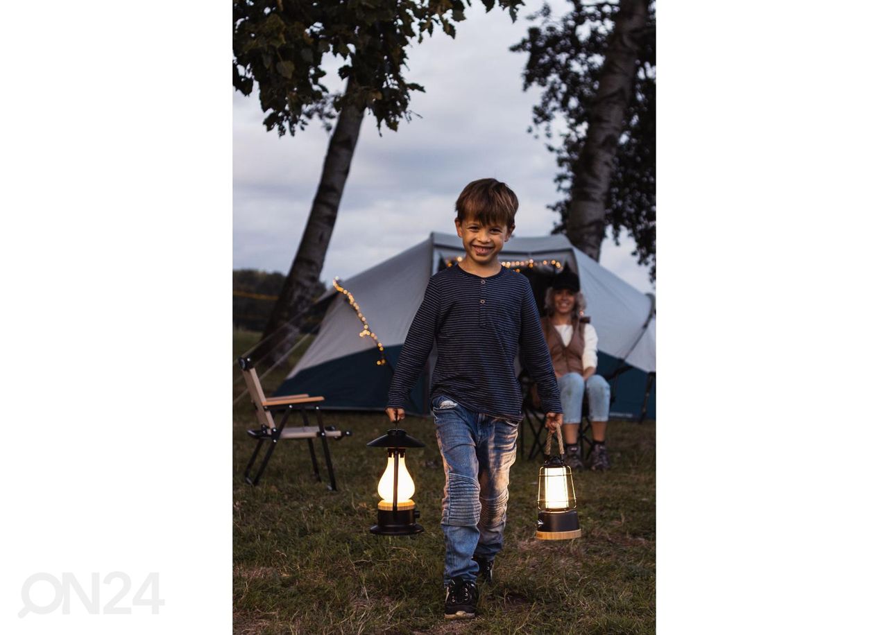 Latern / akupank LED Retro Abbey Camp suurendatud
