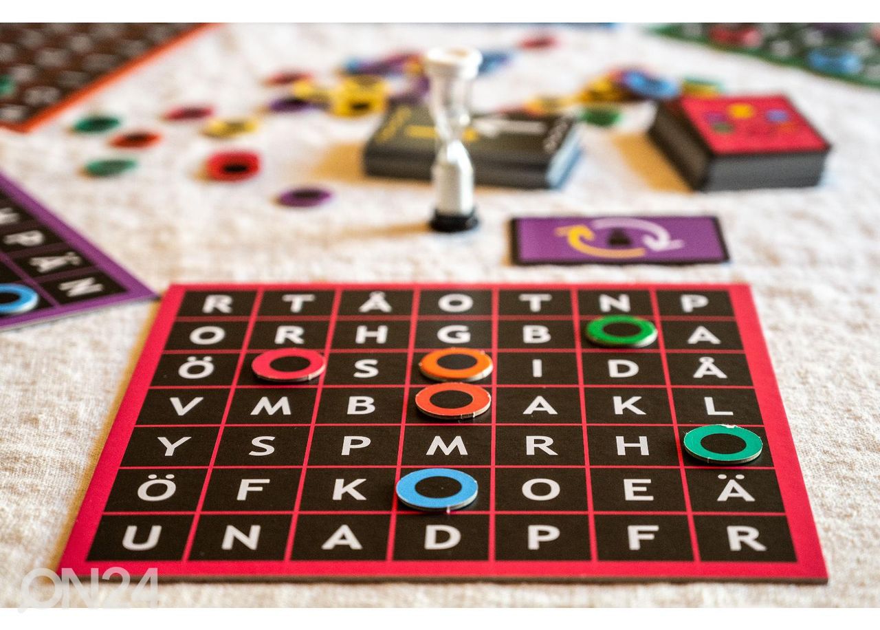 Lauamäng Sõna Bingo Tactic suurendatud