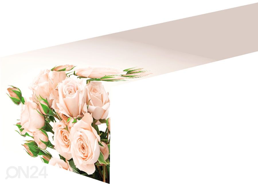 Laudlina Cream Roses 30x100 cm suurendatud