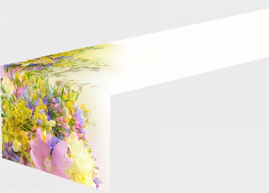 Laudlina Summer field flowers 50x200 cm suurendatud