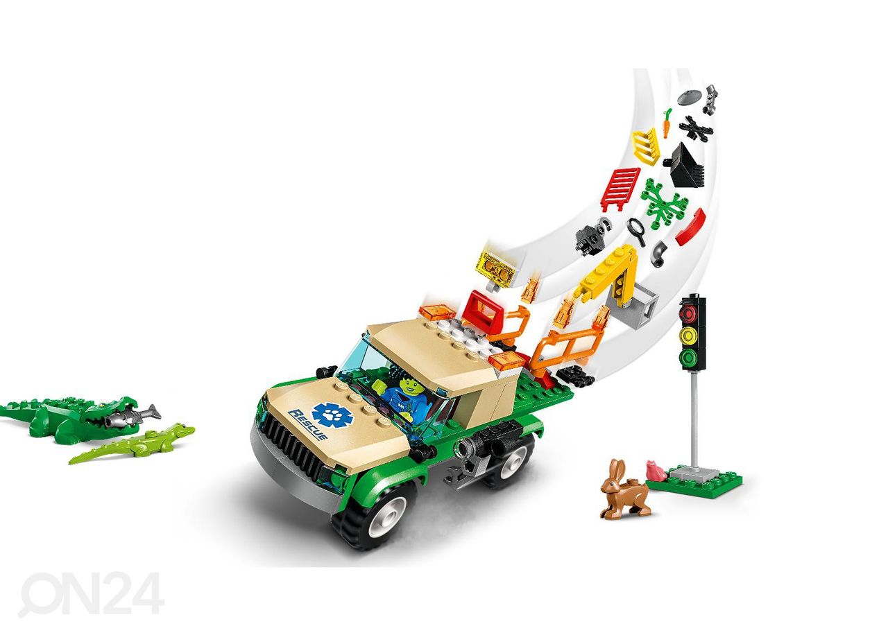 LEGO City Metsloomade päästemissioonid suurendatud