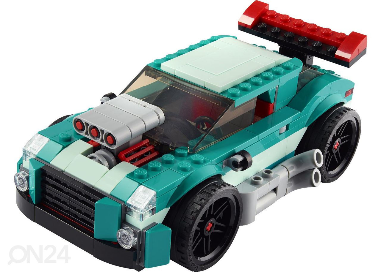 LEGO Creator Võidusõidumasin suurendatud