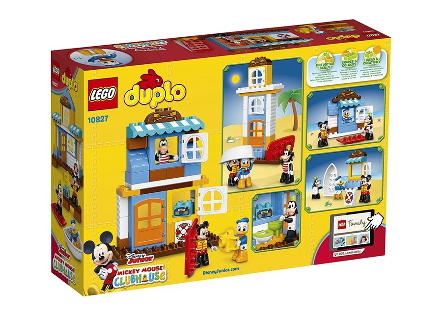 Lego Duplo Miki ja sõprade rannamaja suurendatud