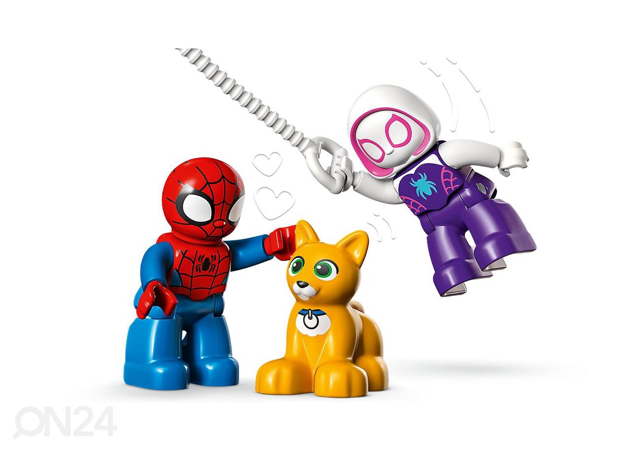 LEGO DUPLO Spider-Mani maja suurendatud