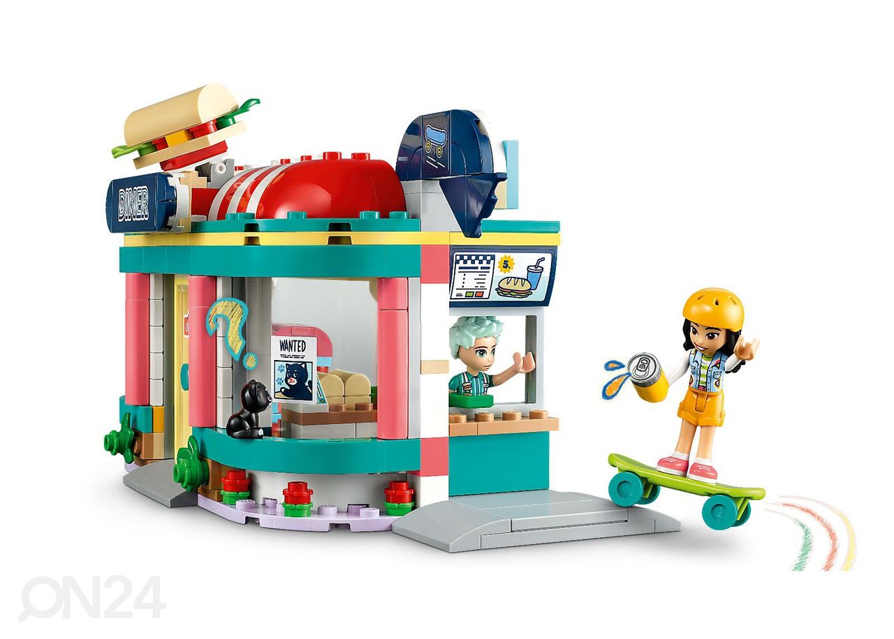 LEGO Friends Heartlake’i kesklinna kiirsöögirestoran suurendatud