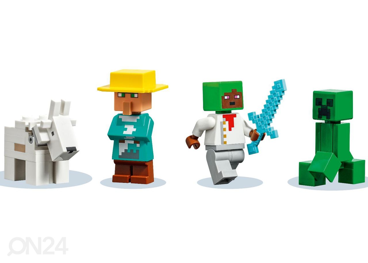 LEGO Minecraft Pagariäri suurendatud