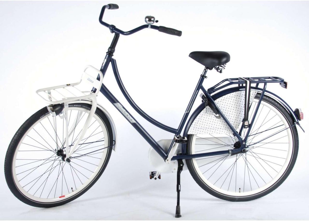 Linnaratas naistele SALUTONI Dutch oma bicycle Glamour 28 tolli 56 cm suurendatud