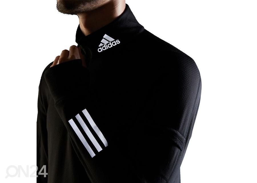 Meeste dressipluus Adidas Own The Run 1/2 Zip Warm M GC7910 suurendatud
