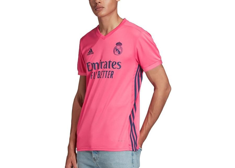 Meeste jalgpallisärk Adidas Real Madrid Away Jersey 20/21 M GI6463 suurendatud